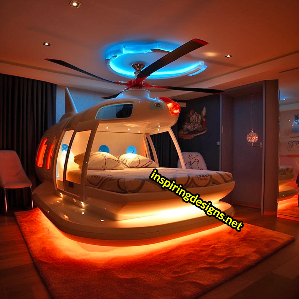 Helicopter Kids Beds