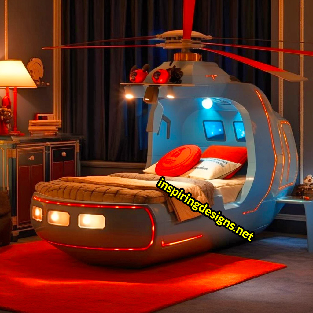 Helicopter Kids Beds