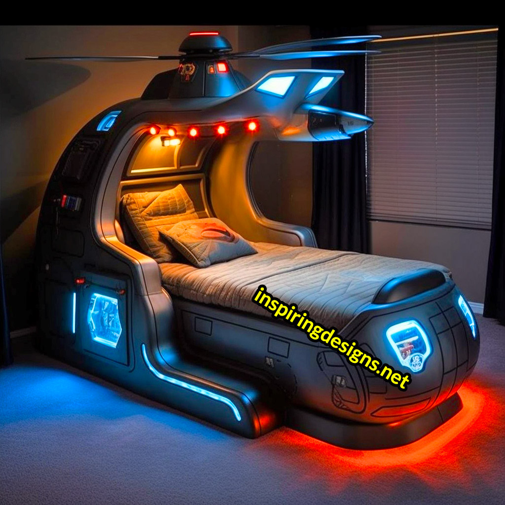 Helicopter Kids Beds