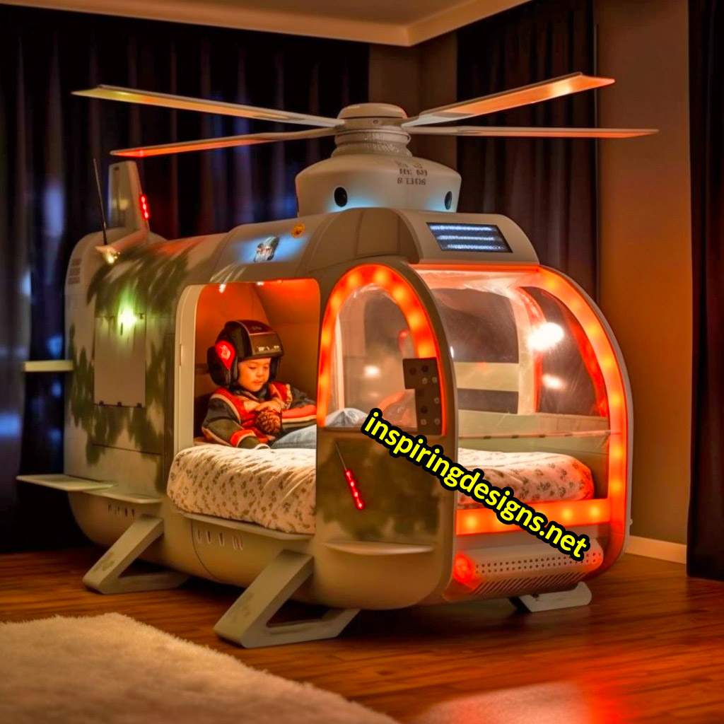 Helicopter Kids Beds