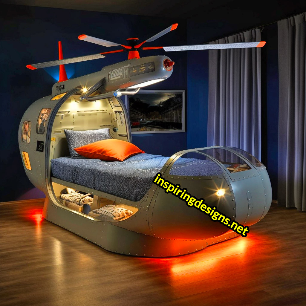 Helicopter Kids Beds
