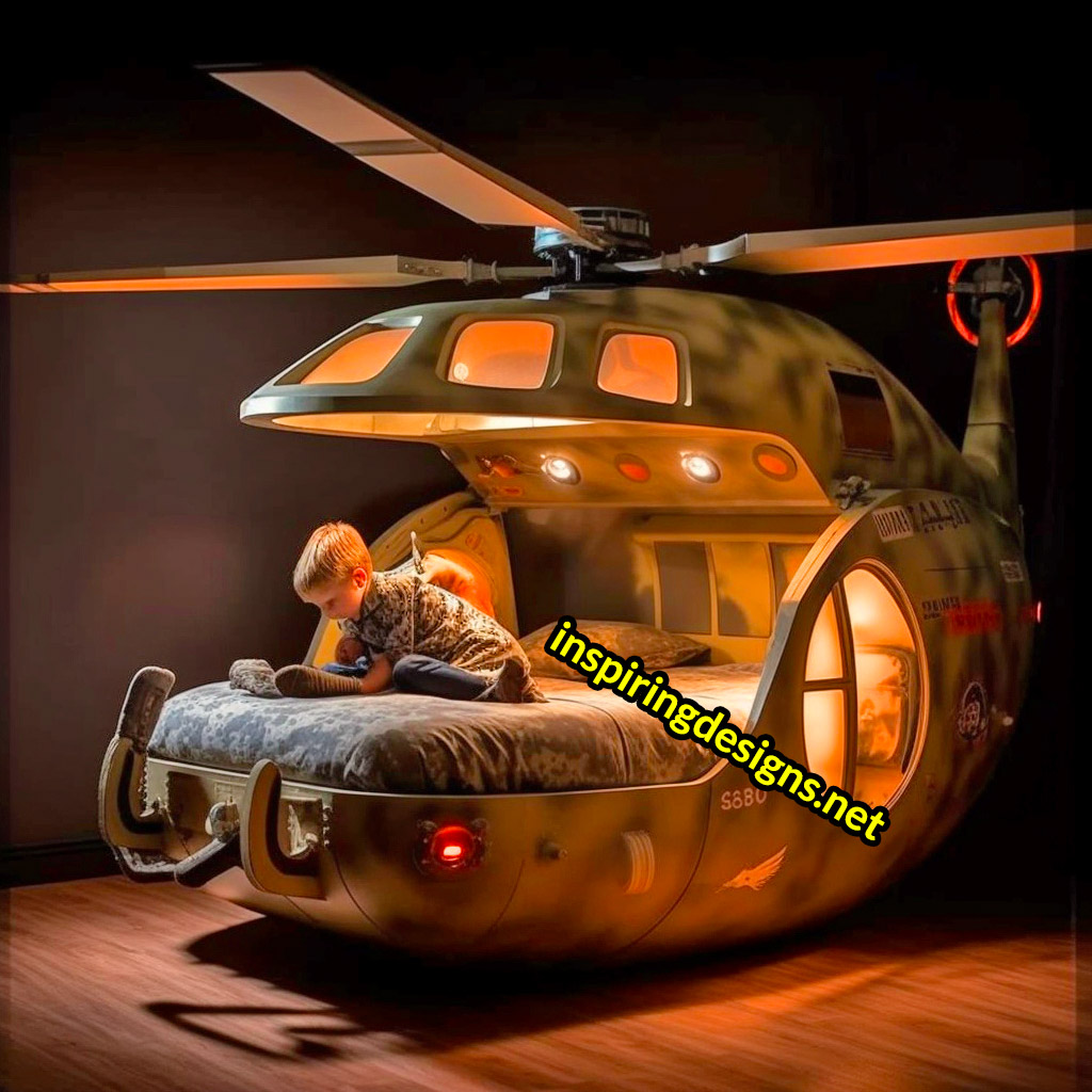 Helicopter Kids Beds