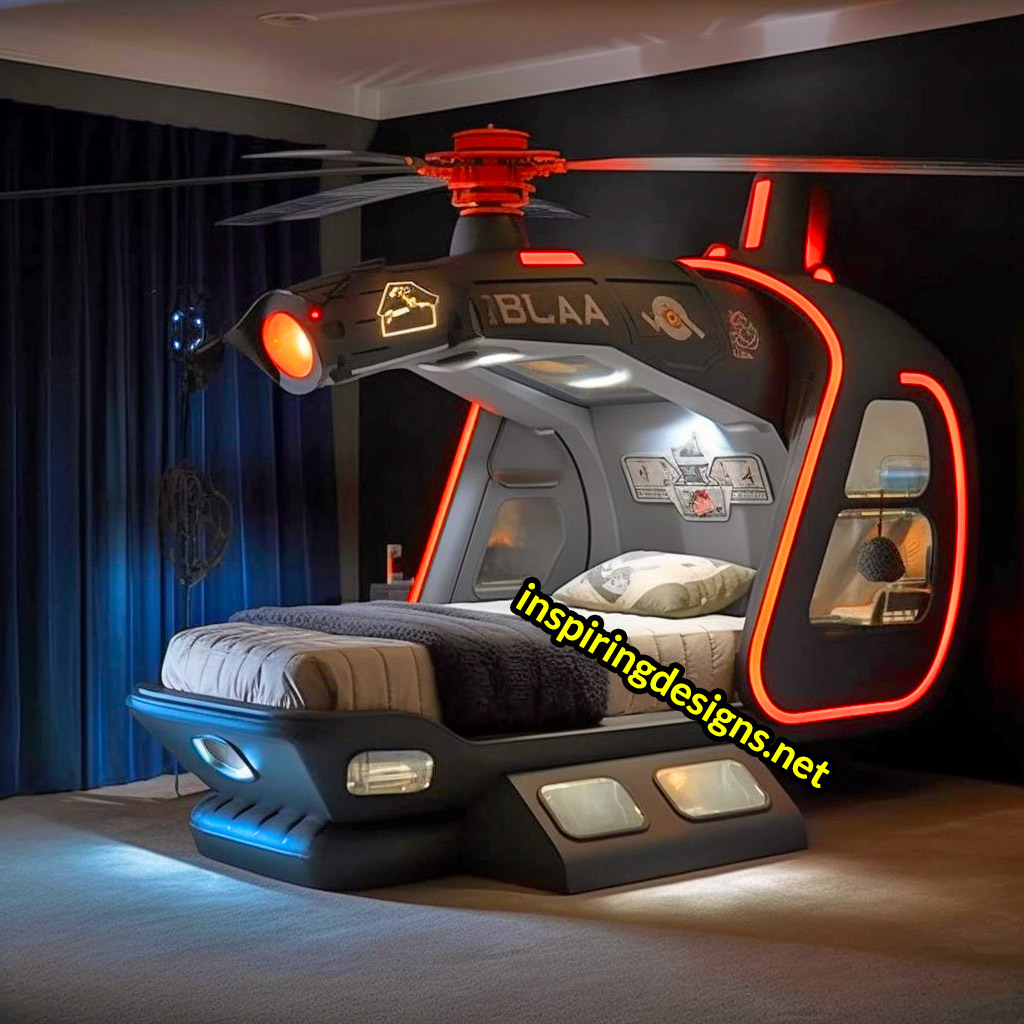 Helicopter Kids Beds