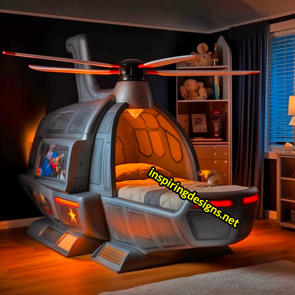 Helicopter Kids Beds