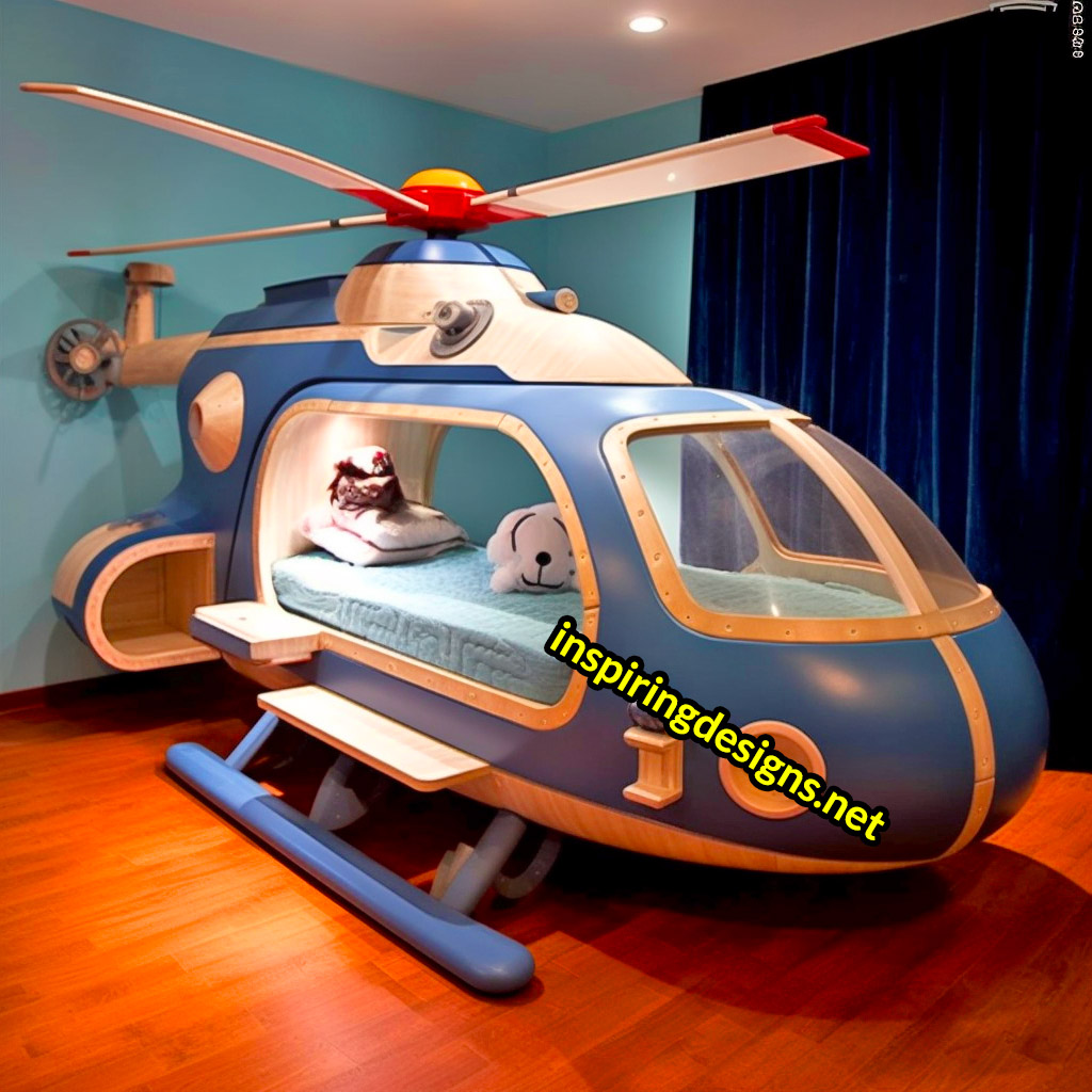 Helicopter Kids Beds