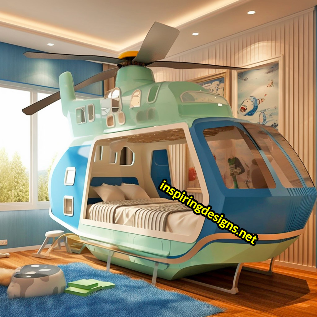 Helicopter Kids Beds