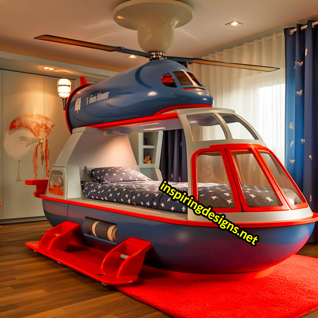 Helicopter Kids Beds