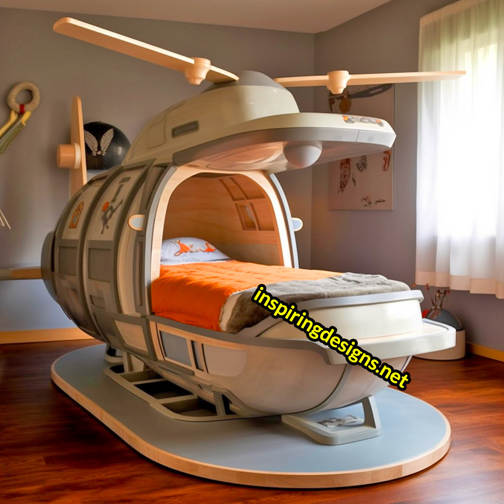 Helicopter Kids Beds