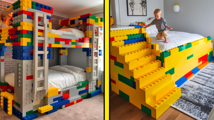 LEGO Bunk Beds: The Ultimate Sleep-and-Play Combo for Siblings!