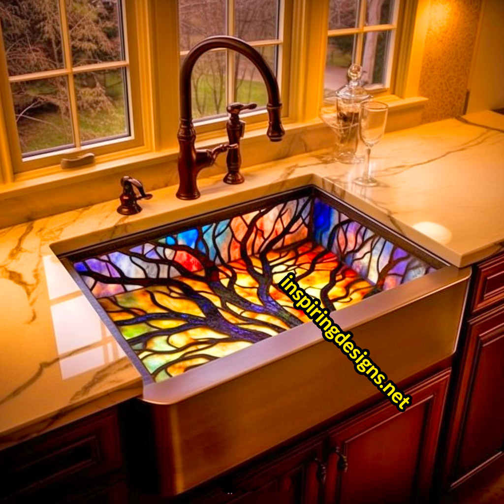 Stained Glass Sinks