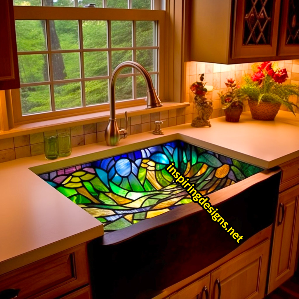 Stained Glass Sinks