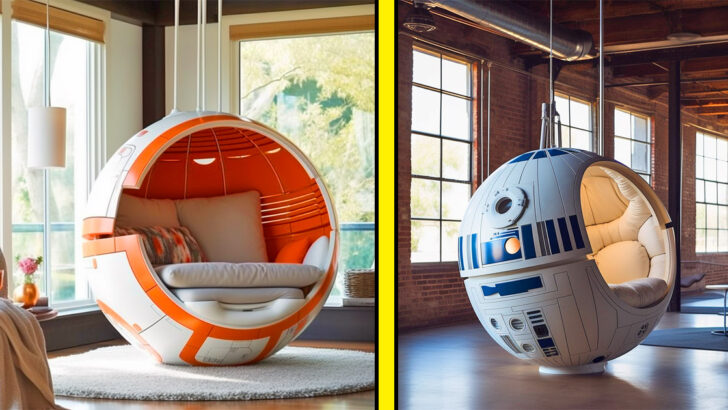 These Star Wars Egg Loungers Let You Unwind in a Galaxy Far, Far Away