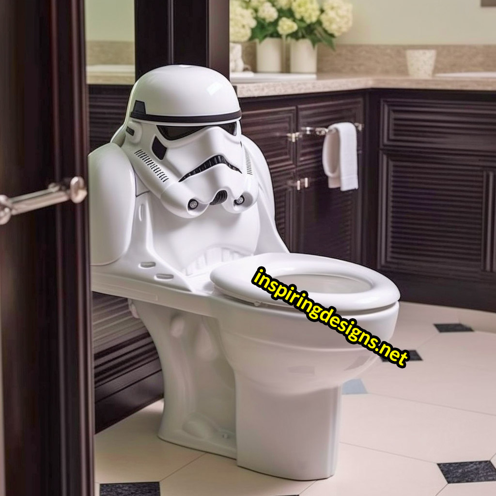Star Wars Toilet - Stormtrooper Toilet