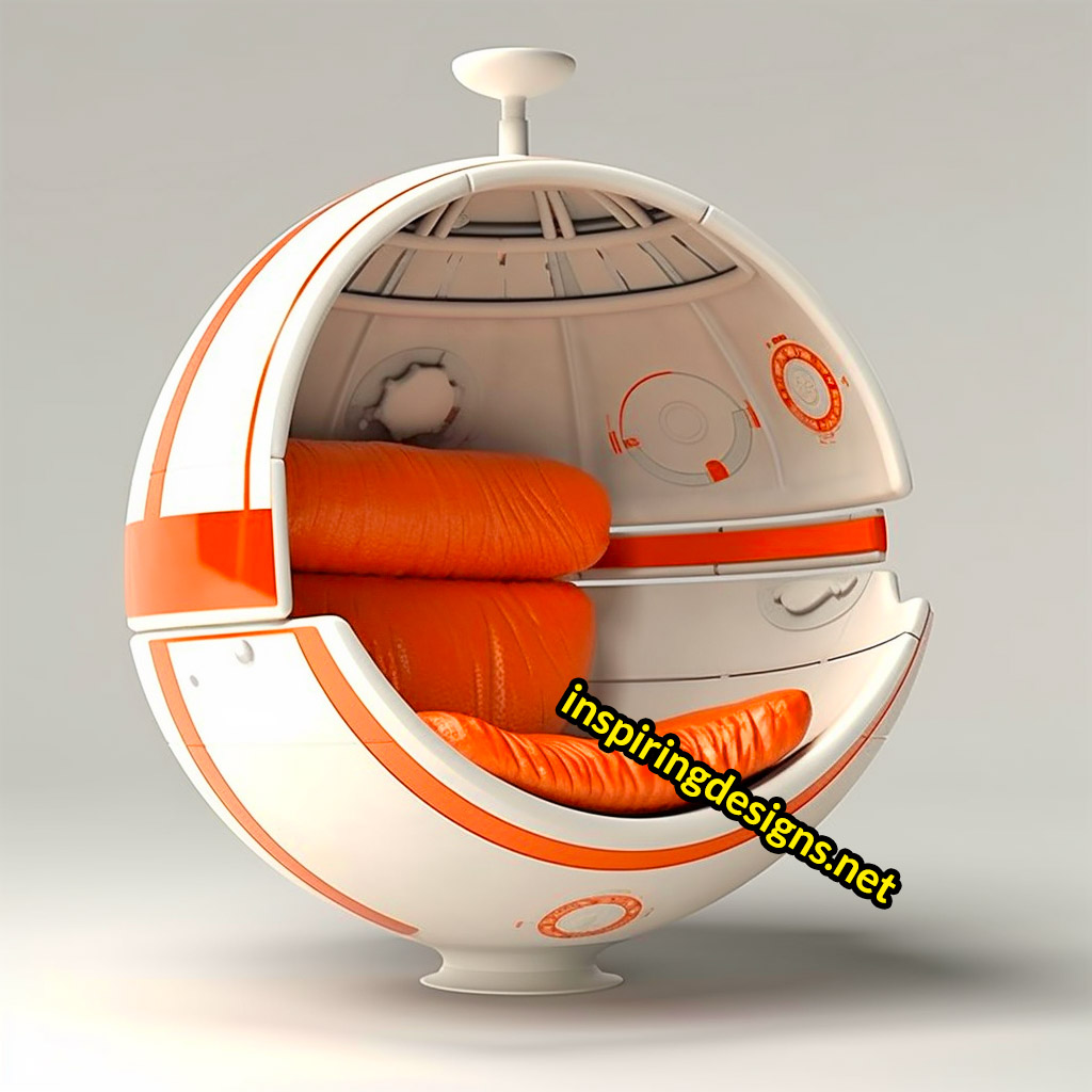 Oversized Star Wars Egg Lounger Chairs