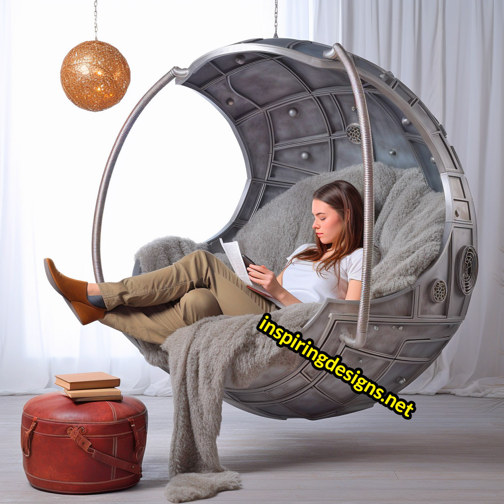 Oversized Star Wars Egg Lounger Chairs