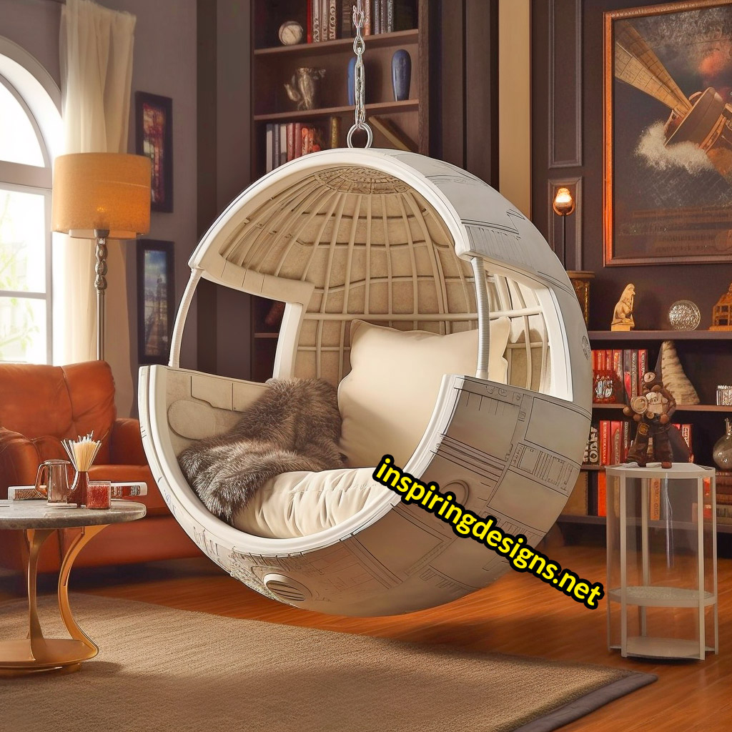 Oversized Star Wars Egg Lounger Chairs