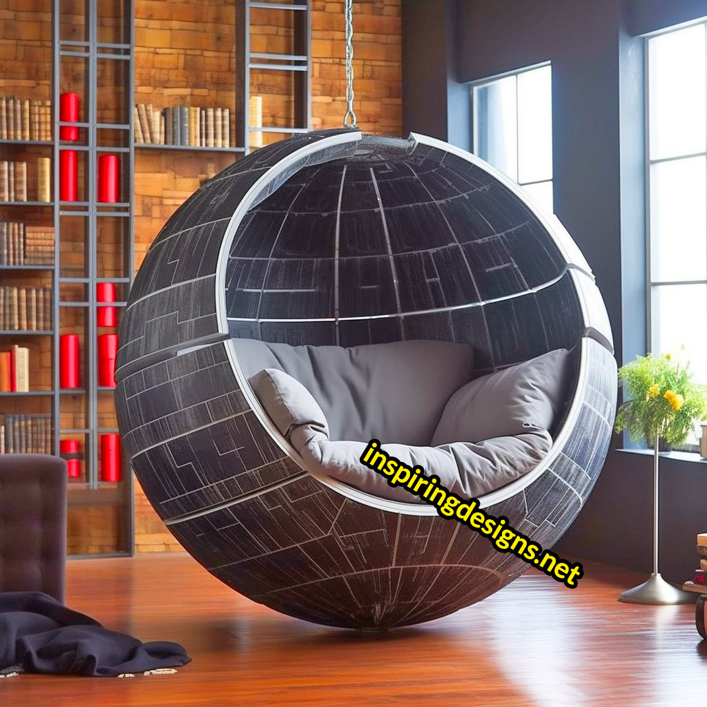 Oversized Star Wars Egg Lounger Chairs