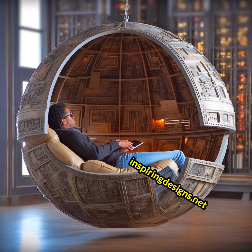 These Star Wars Egg Loungers Let You Unwind in a Galaxy Far, Far Away 