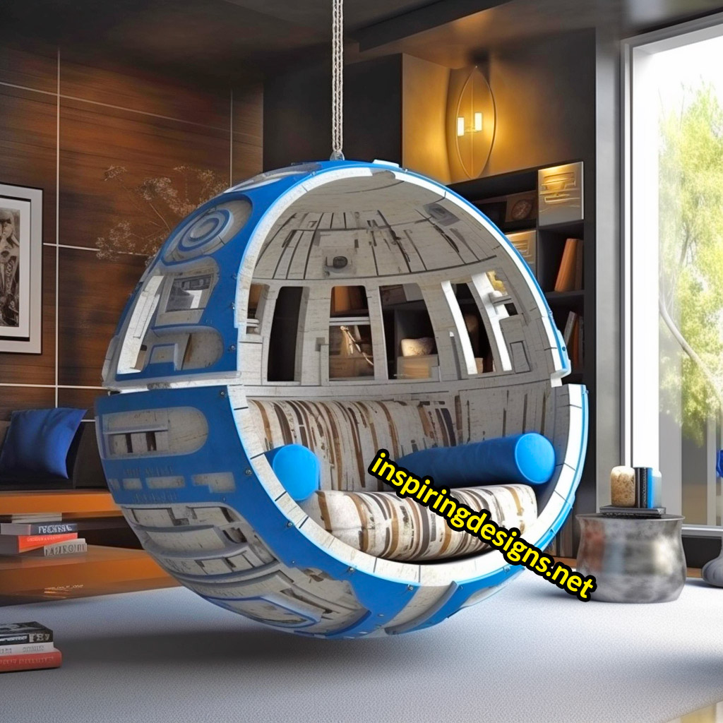 Oversized Star Wars Egg Lounger Chairs