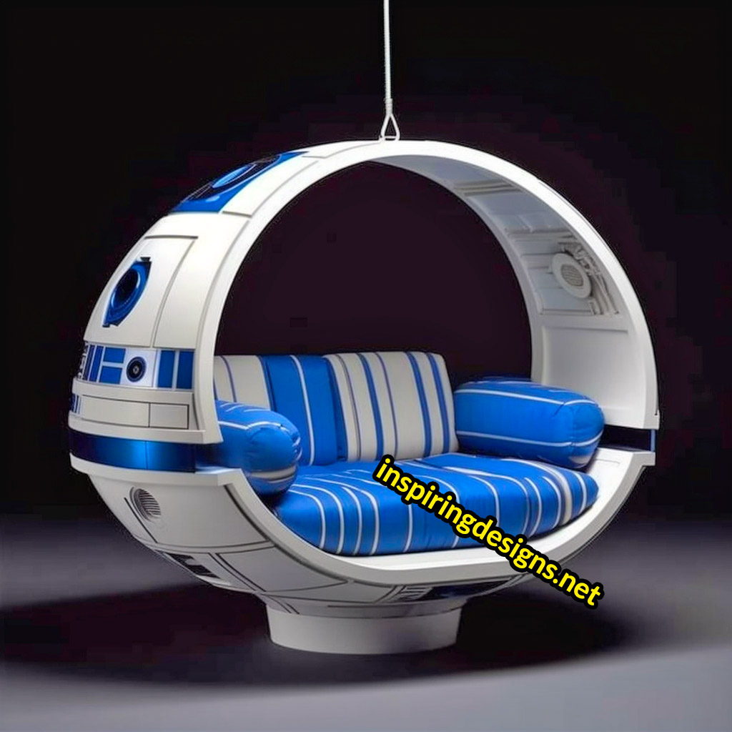 Oversized Star Wars Egg Lounger Chairs