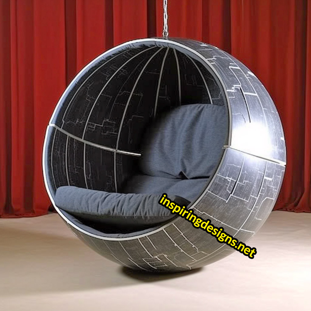 Oversized Star Wars Egg Lounger Chairs