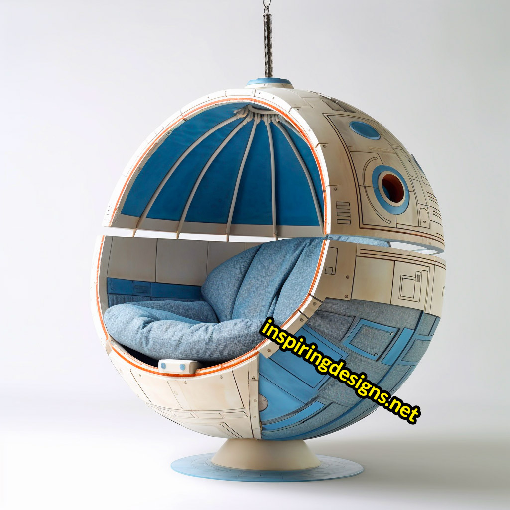 Oversized Star Wars Egg Lounger Chairs