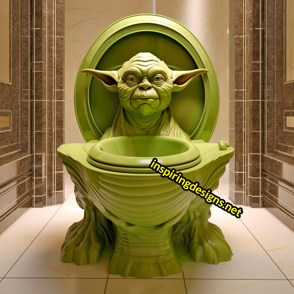 Star Wars Toilet - Yoda Toilet