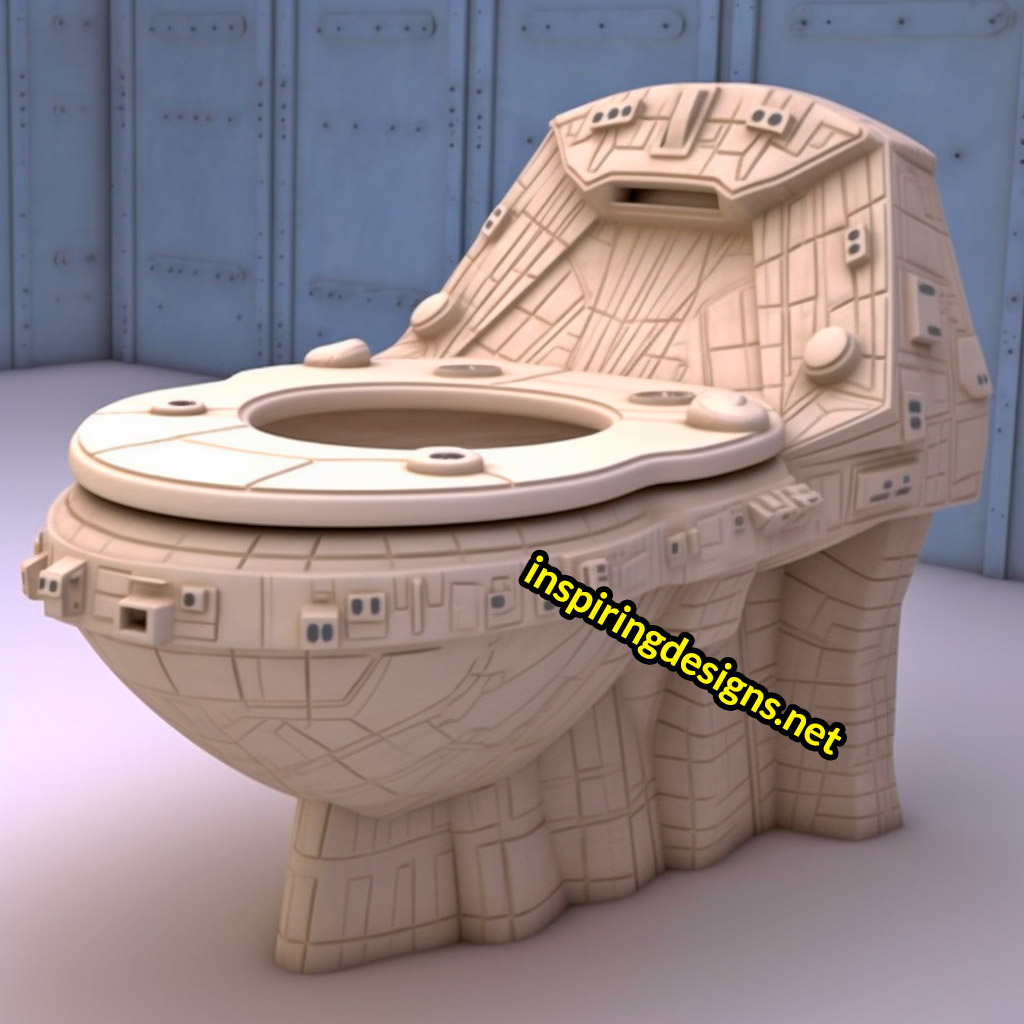 Star Wars Toilet - Millennium Falcon Toilet