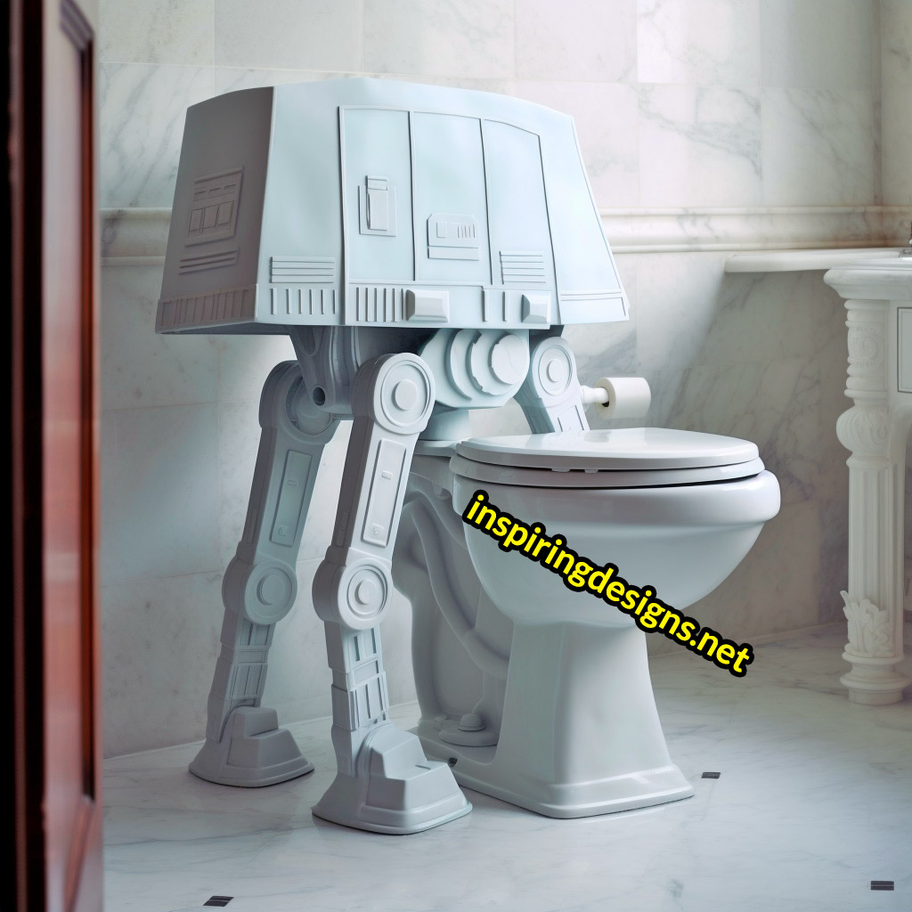 Star Wars Toilet - At-At Toilet