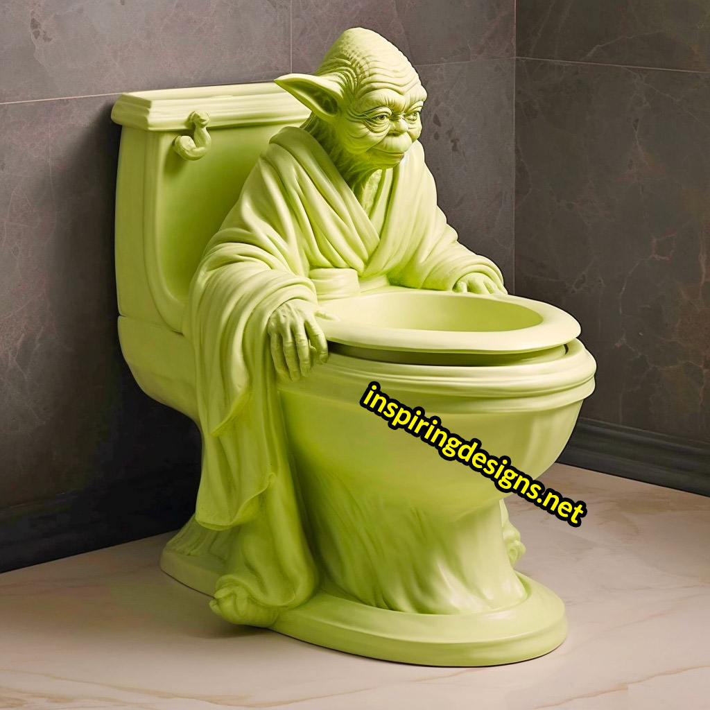 Star Wars Toilet - Yoda Toilet