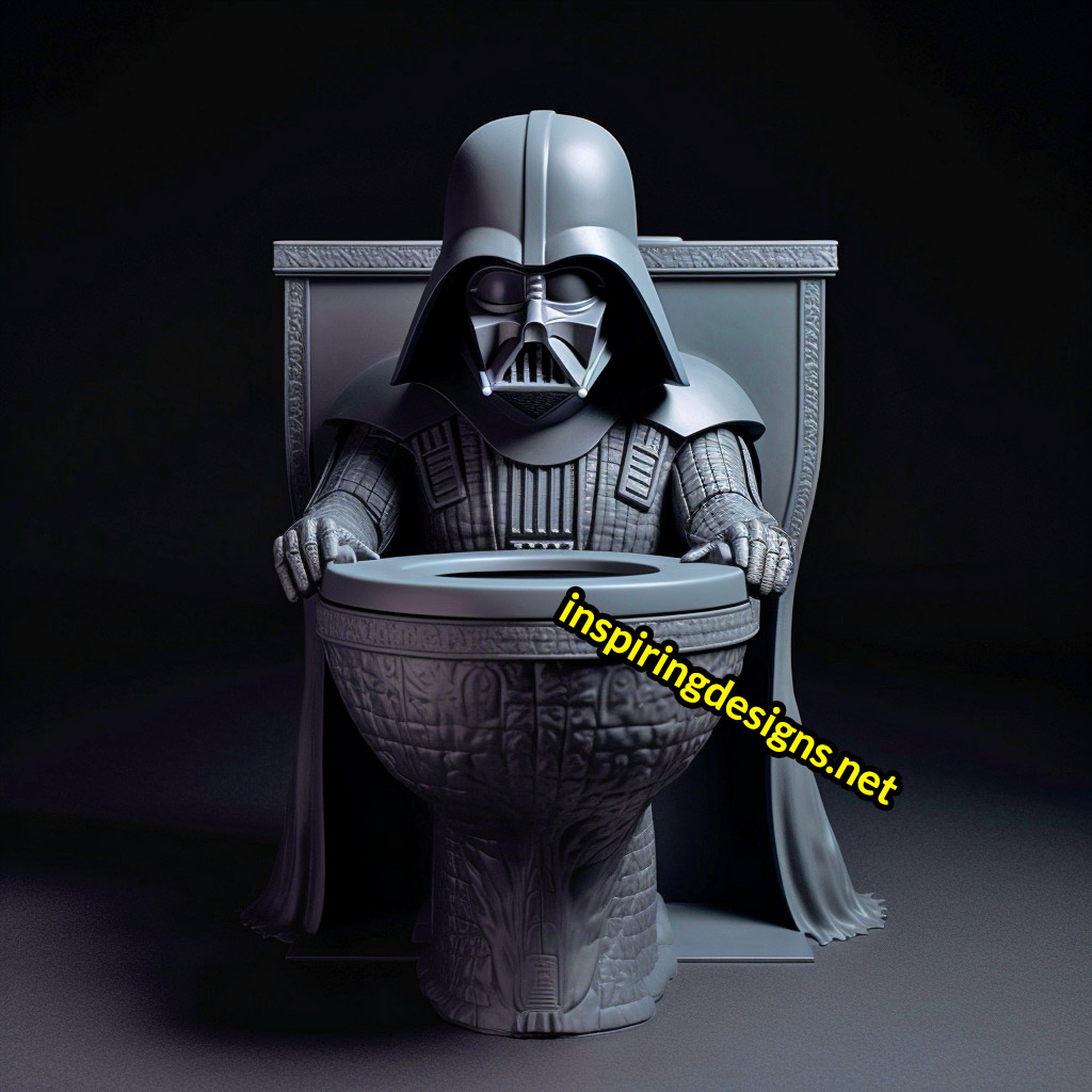 Star Wars Toilet - Darth Vader Toilet