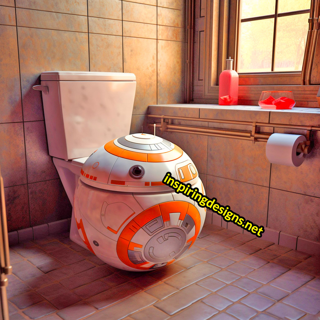 Star Wars Toilet - BB8 Toilet