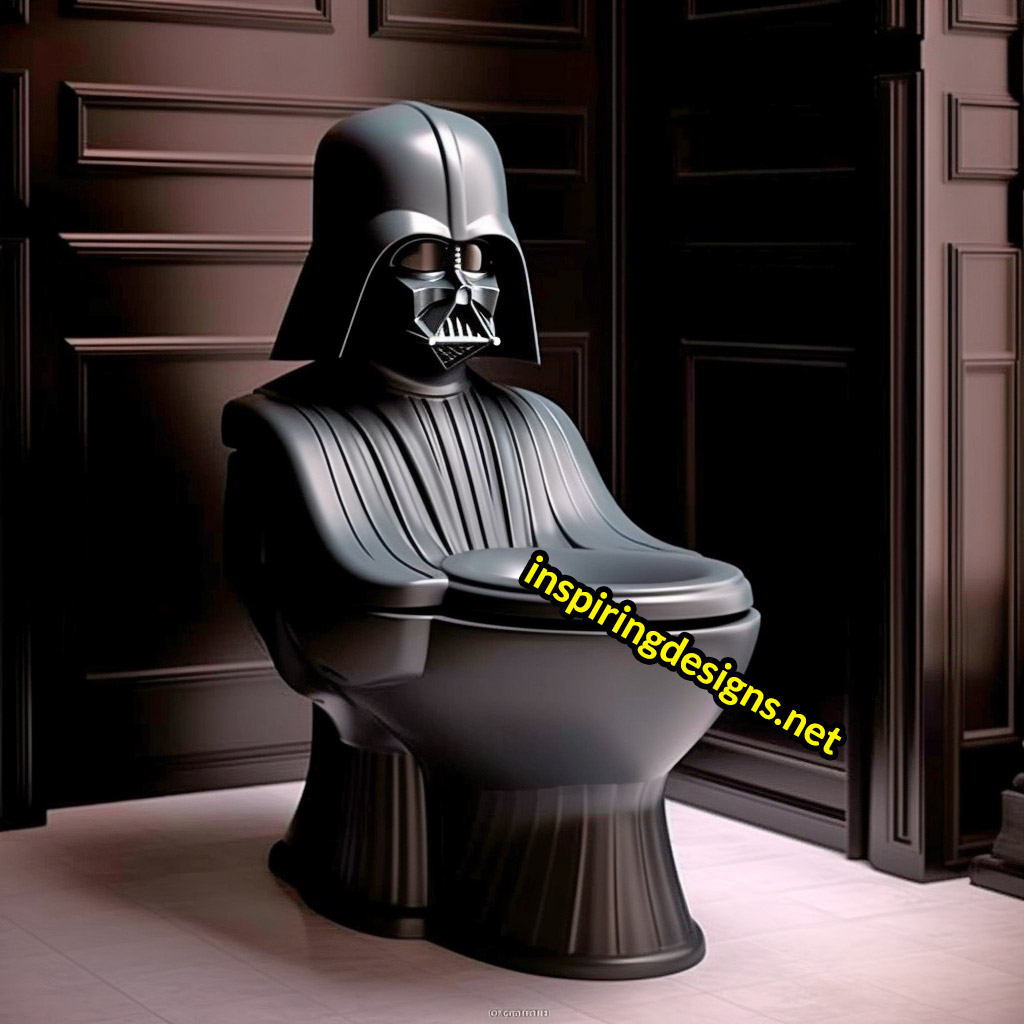 Star Wars Toilet - Darth Vader Toilet
