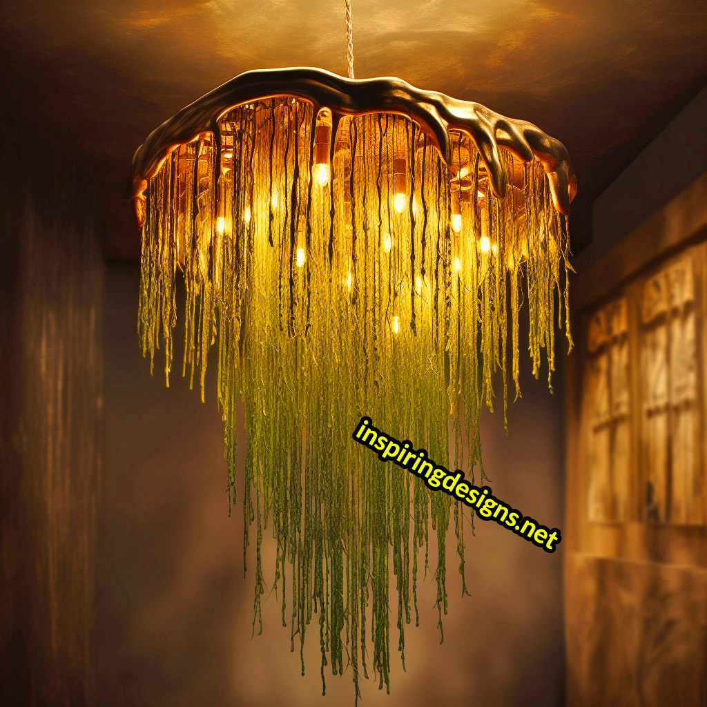 Weeping Willow Chandelier Lamp