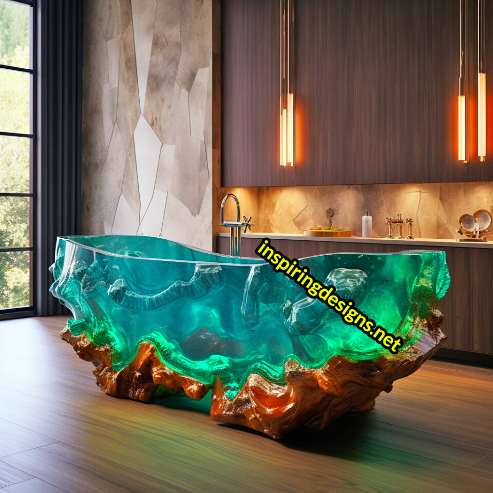 These Crystal Bathtubs Offer a Bath Experience Straight out of a