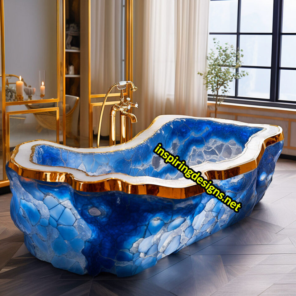 These Crystal Bathtubs Offer a Bath Experience Straight out of a