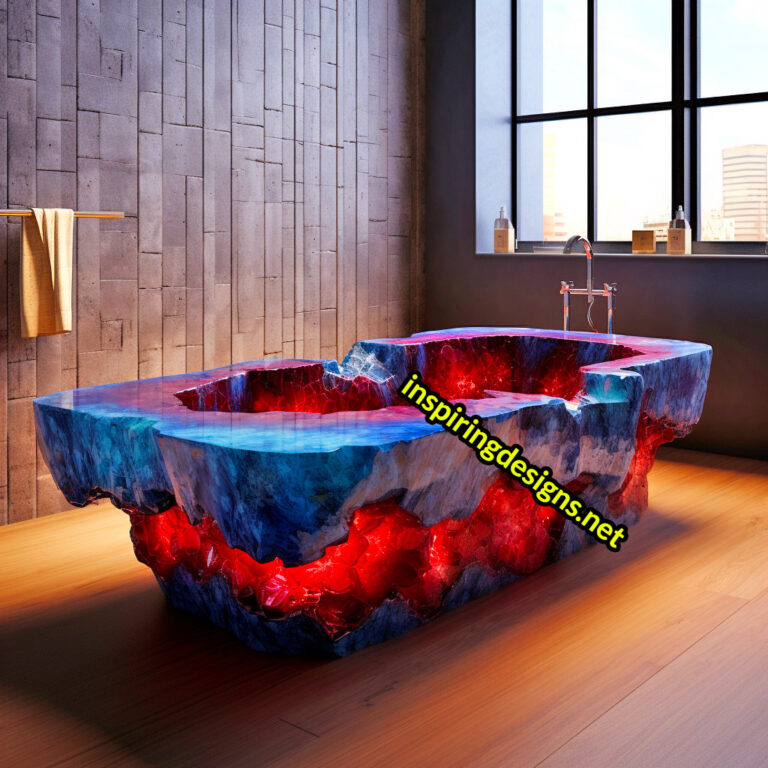 These Crystal Bathtubs Offer a Bath Experience Straight out of a