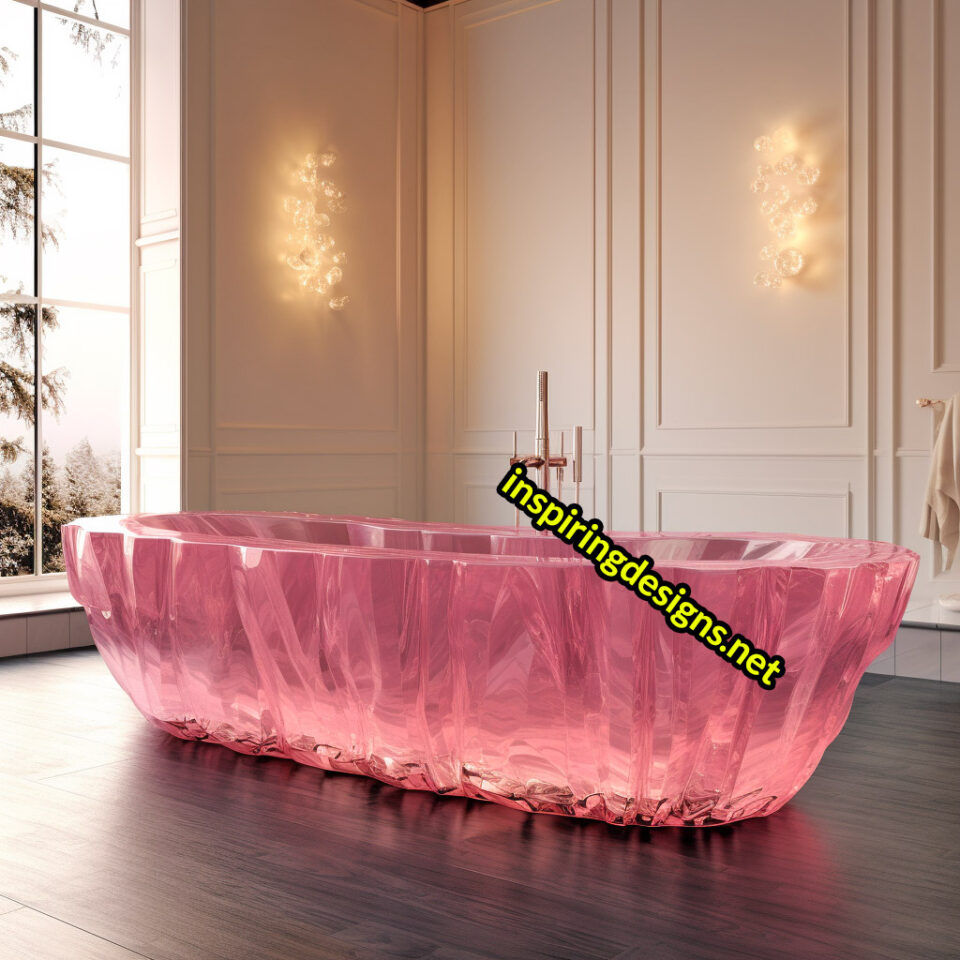 These Crystal Bathtubs Offer a Bath Experience Straight out of a