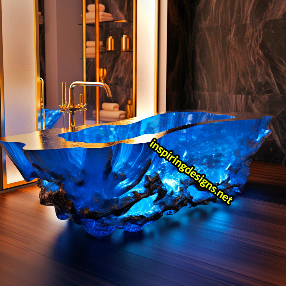 These Crystal Bathtubs Offer a Bath Experience Straight out of a