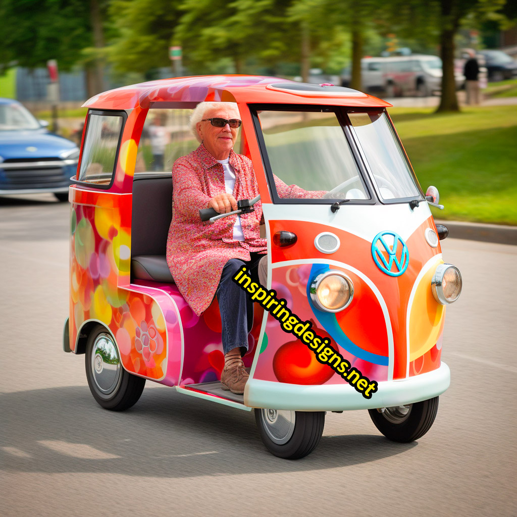 These Volkswagen Hippy Van Mobility Scooters Are The, 54% OFF