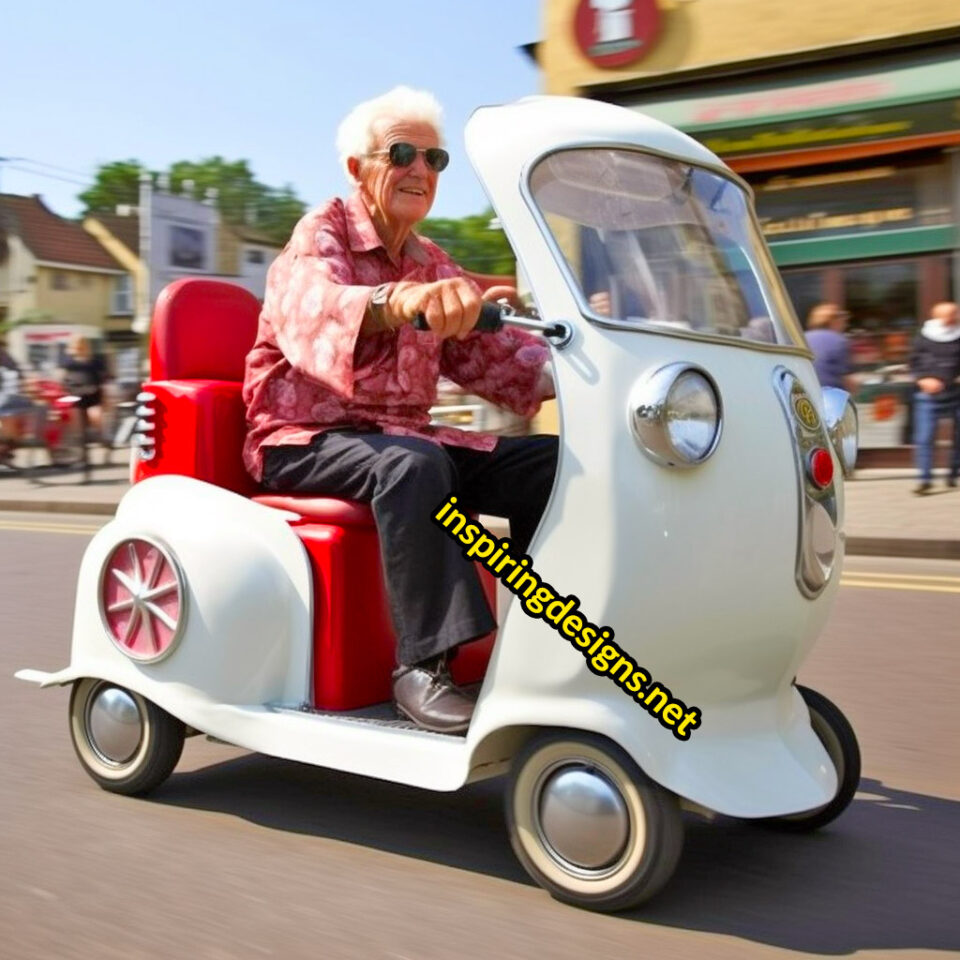 These Volkswagen Hippy Van Mobility Scooters Are The Ultimate Retro