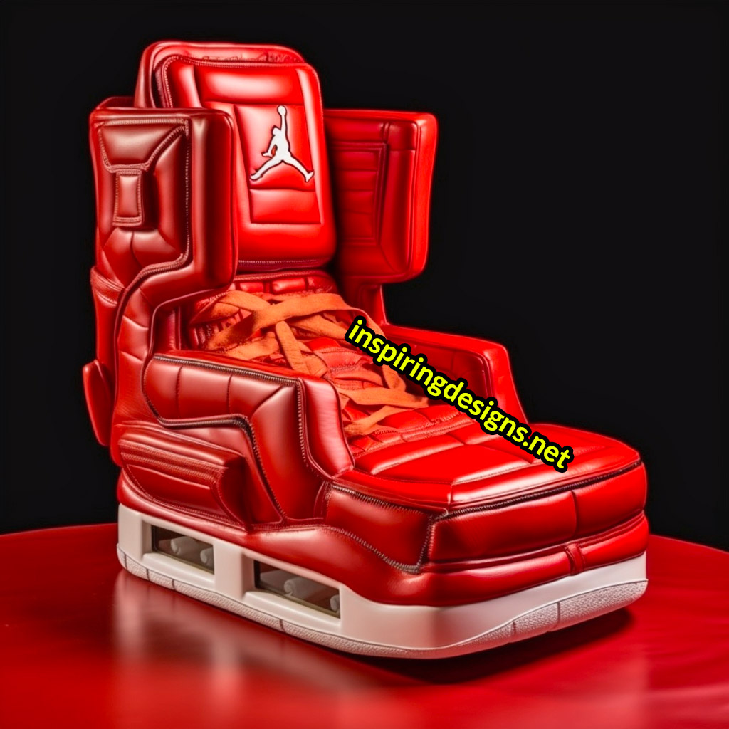 Air Jordan Shoe Shaped Chair