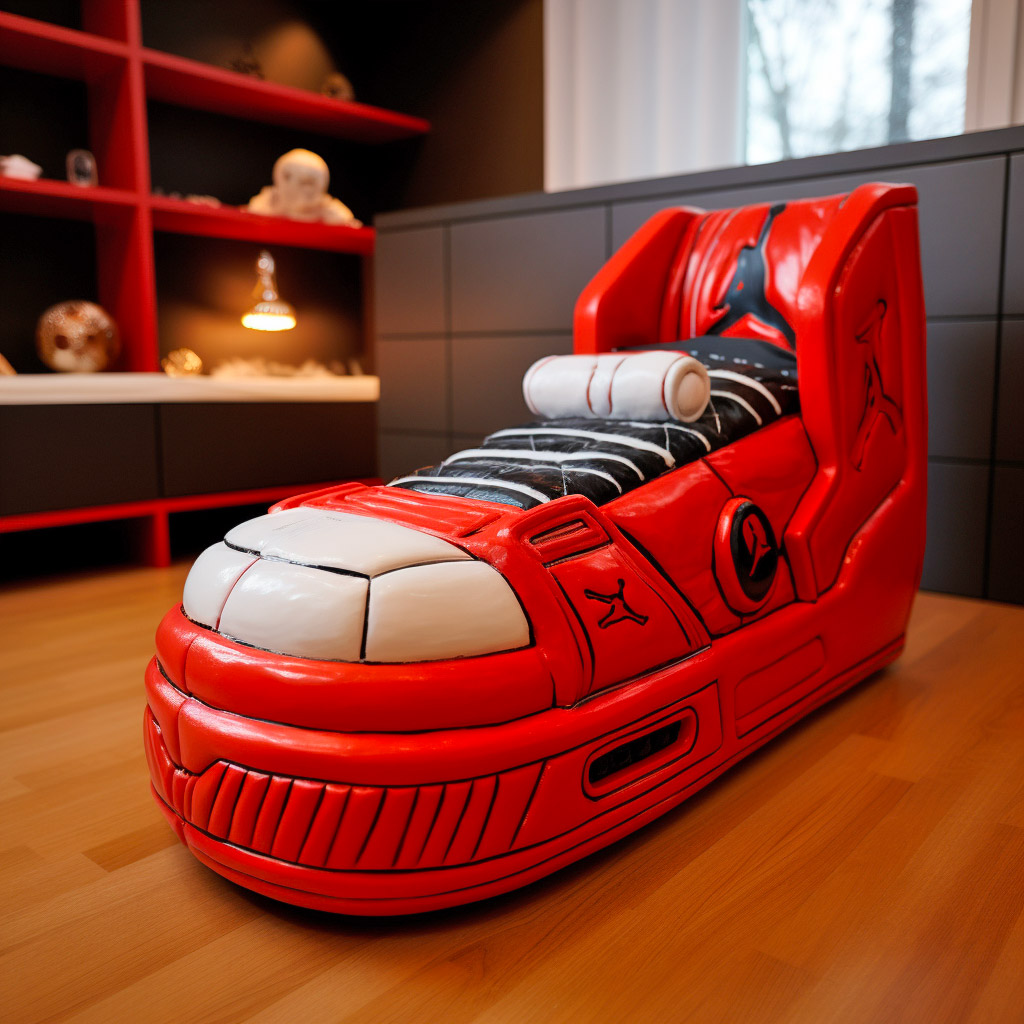 Air Jordan Shoe Shaped Kids bed