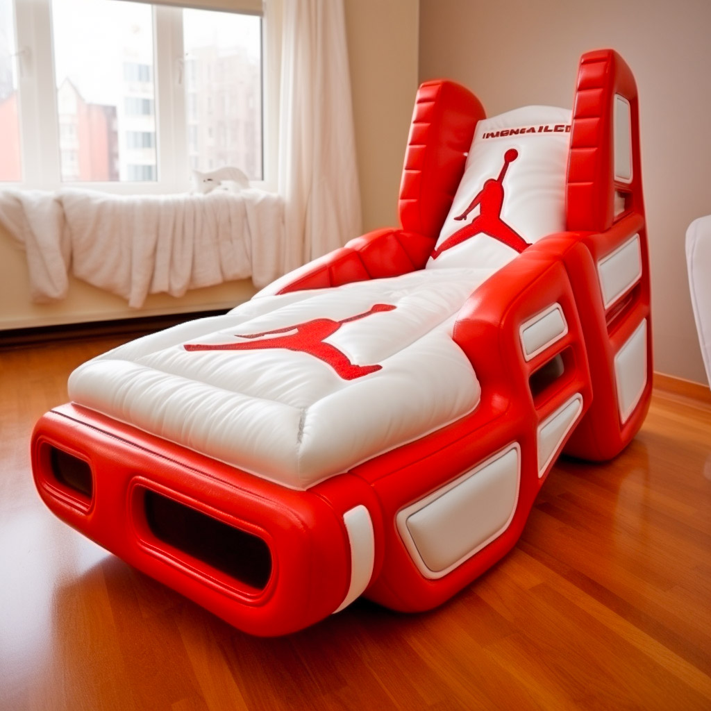 Air Jordan Shoe Shaped Kids Bed