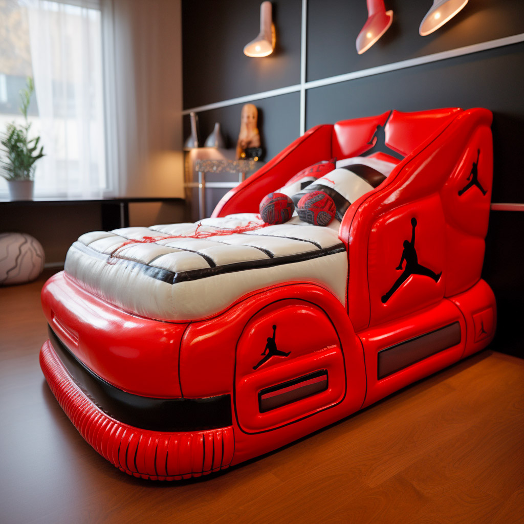 Air Jordan Shoe Shaped Kids Bed