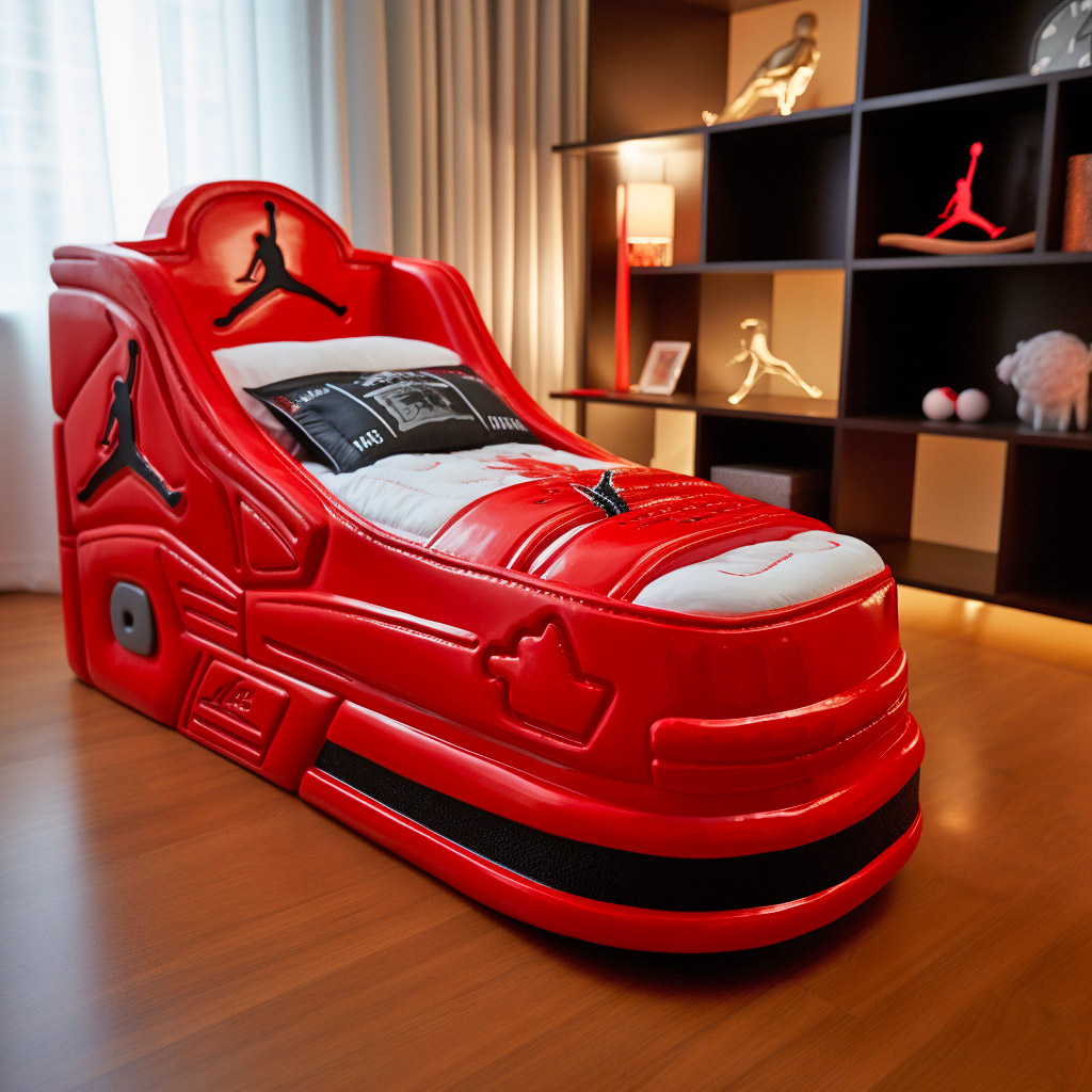 Air Jordan Shoe Shaped Kids Bed