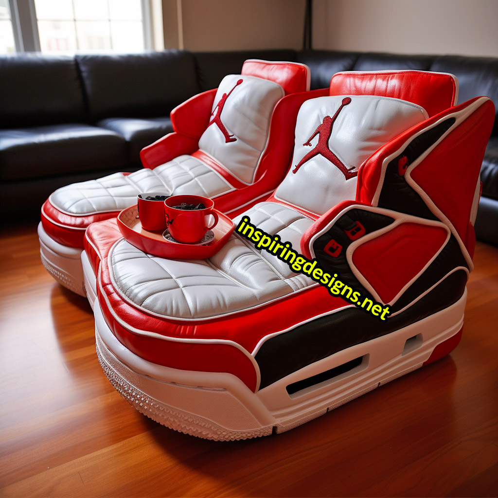 Air Jordan Shoe Shaped Sofa