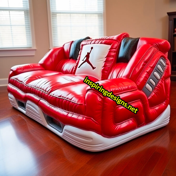 These Air Jordan Sofas and Beds are a Slam Dunk for Sneakerheads