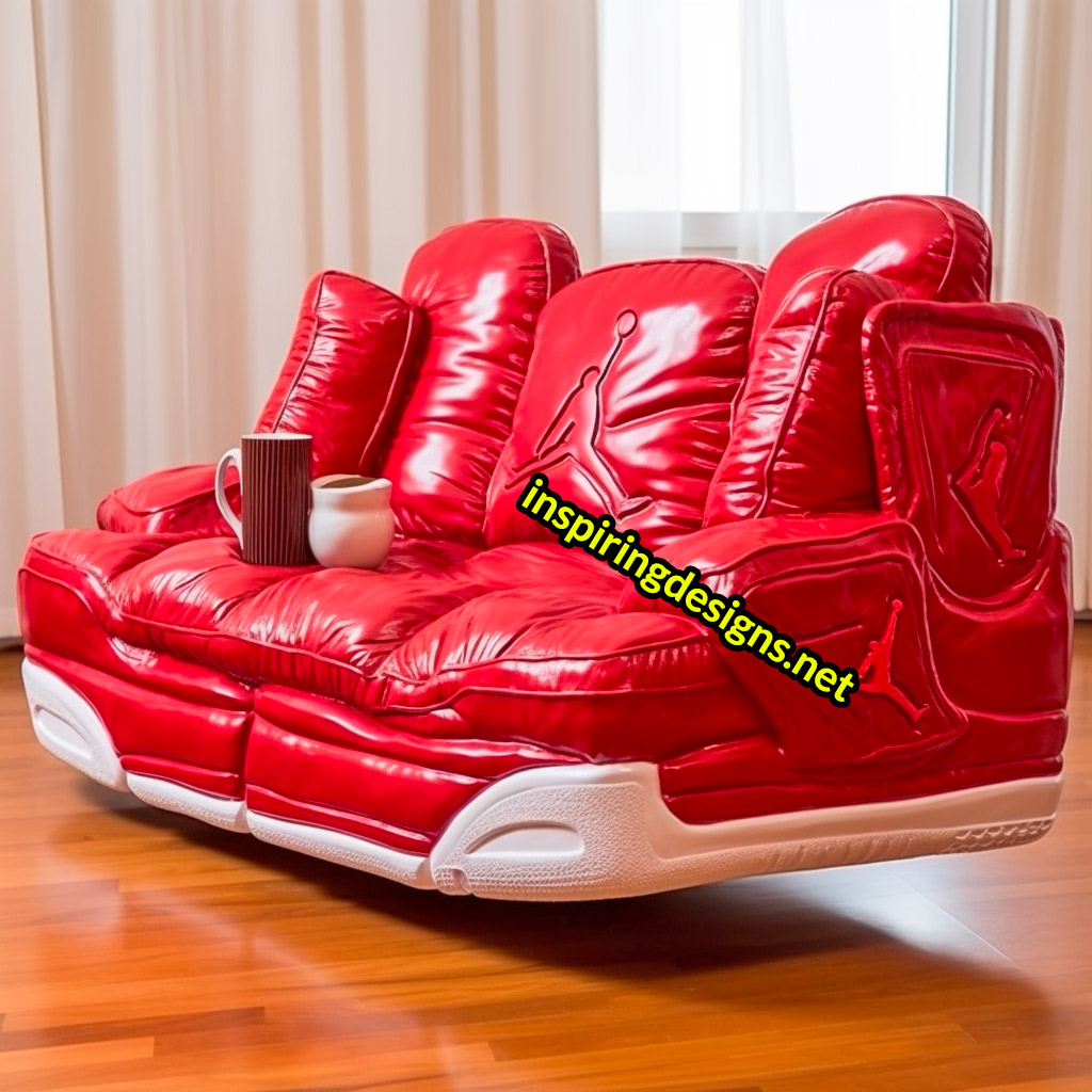 Air Jordan Shoe Shaped Sofa