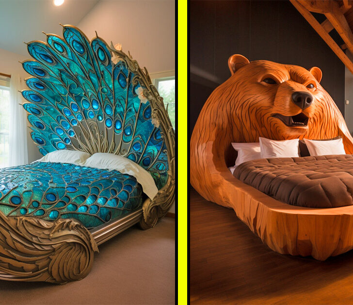 These Oversized Animal Shaped Beds Will Make You Feel Like You’re
